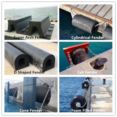 3.3x6.5m Pneumatic Marine Fender High Pressure Natural Rubber