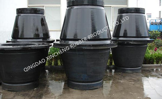 Marine Vessel Cone Rubber Fenders Small Inclining Compressibility