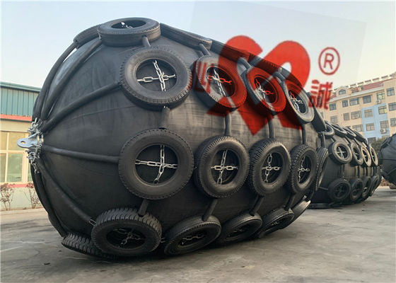 Boat Docking Floating Pneumatic Marine Fenders With Compressed Air