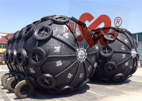 Xincheng 80kpa Pneumatic Marine Boat Rubber Fender With ISO17357