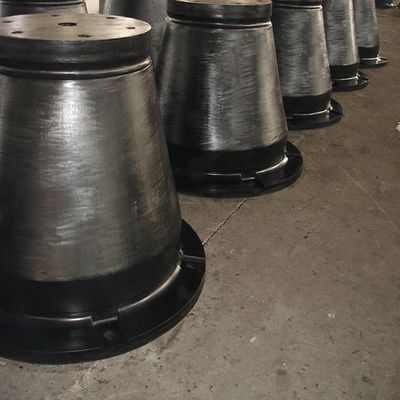 Effective Protection Cone Rubber Fender with 70% 72% Rated Deflection