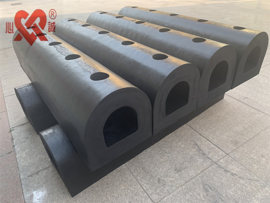 Solid D Type Rubber Fender for Marine Protection with Excellent Weather Resistance