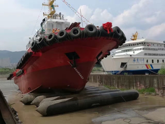 Salvage W Type Rubber Fender With Heavy Duty Natural Rubber Inner Layer