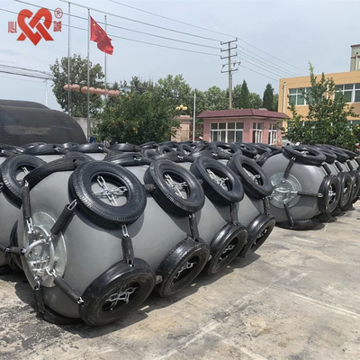 Solid EVA Foam Filled Fender / Pu Marine Boat Fender Density PVC Foam Features for Easy Installation