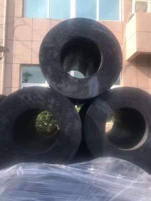 Tensile Strength 10-30MPa Cylindrical Rubber Fender With High Energy Absorption Ensuring Marine Docking and Vessel Impact Protection