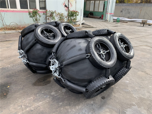 Easy Installation Pneumatic Marine Fenders for Coast Guard Vessel