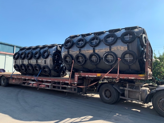 High Density Foam Filled Fenders Little Maintenance Polyurethane Foam And Rubber