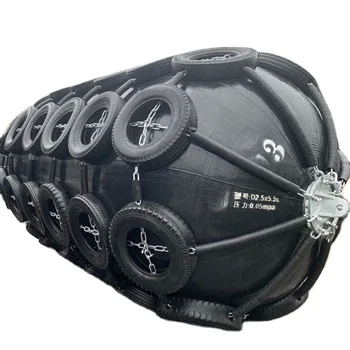 High Energy Absorption Yokohama Pneumatic Fenders For Port Maintenance Projects