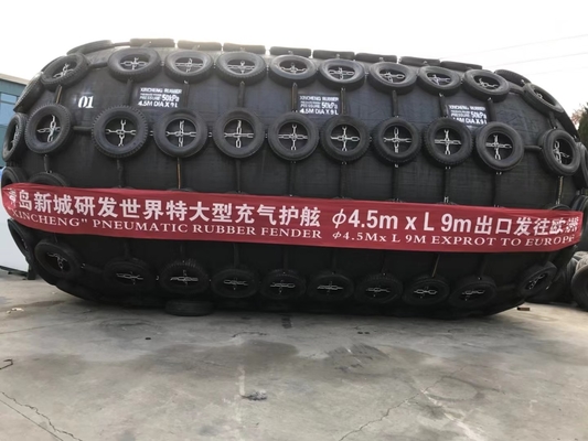 High Energy Absorption Yokohama Pneumatic Fenders For Port Maintenance Projects