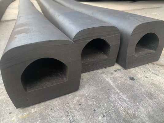 Installation Bolted D Type Rubber Fender For Customizable Docking Protection