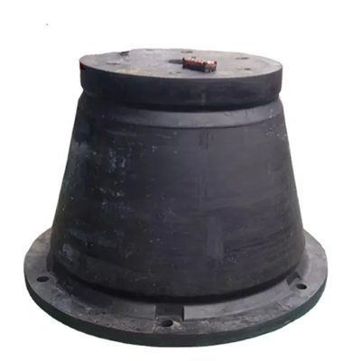 Drawing Format Step Cone Rubber Fenders For Industrial Mooring Shock Absorber High E/R.H Value