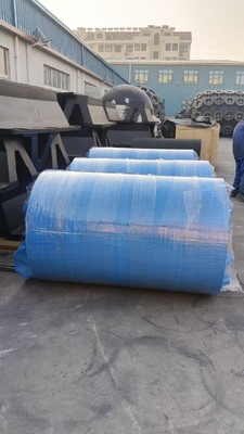 High Energy Absorption Cylindrical Rubber Fenders with Bolted Installation 60-85HA Hardness