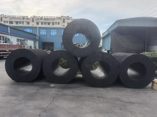 Tensile Strength 10-30MPa Cylindrical Rubber Fender With High Energy Absorption Ensuring Marine Docking and Vessel Impact Protection