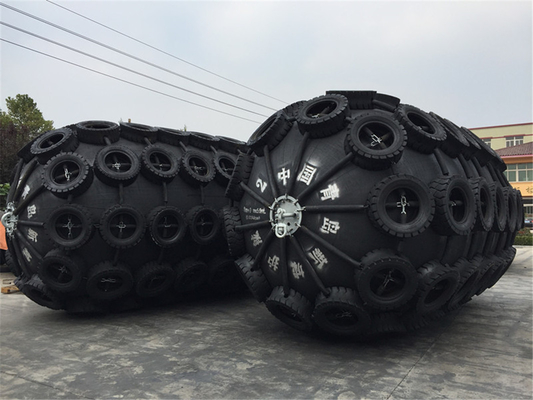 Xincheng 0101 Pneumatic Marine Fender 3.3x6.5m Black Natural Rubber
