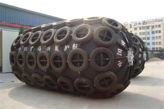 Xincheng 0101 Pneumatic Marine Fender 3.3x6.5m Black Natural Rubber