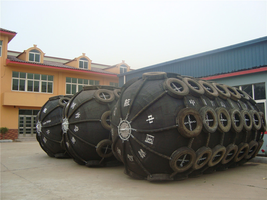 3.3x6.5m Pneumatic Marine Fender High Pressure Natural Rubber