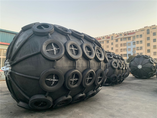 3.3x6.5m Pneumatic Marine Fender High Pressure Natural Rubber