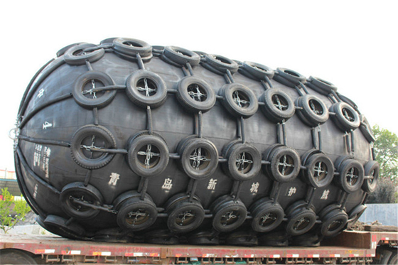 Pneumatic Marine Fenders 3.3x6.5m Yokohama Type Natural Rubber