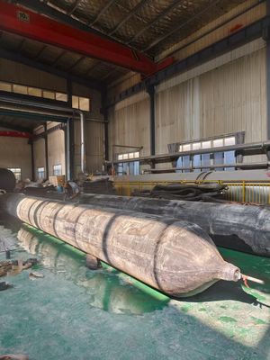 Ship Launching Airbags 1.0m-35m Length Single/Double Arm 10-1000 Tons Weight Capacity for Shipbuilding Industry