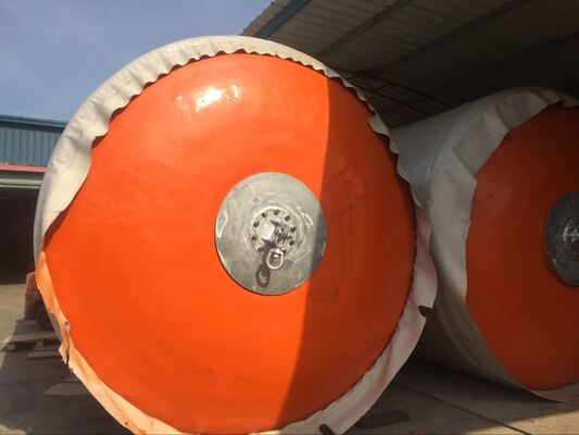 24 Months Period Foam Filled Fenders D3.0m X L5.0m Deflection 60 Percent Durable Marine Dock Protection Solution