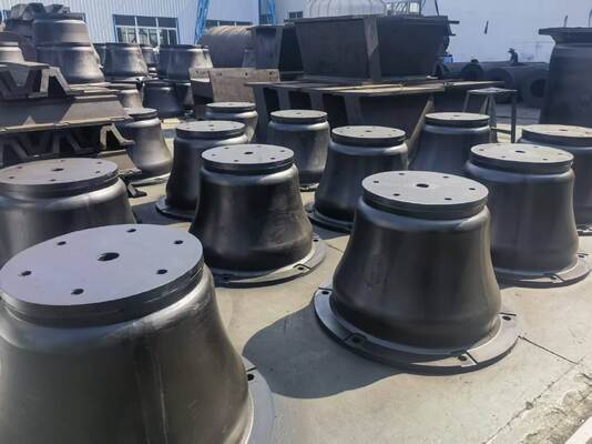 CCS Certified Cone Rubber Fender SGS Approved Durable Marine Dock Protection Equipment for Ship Berthing and Mooring Applications
