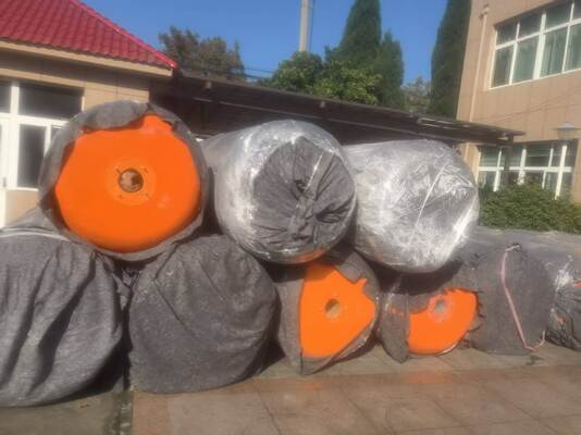 Solid EVA Foam Filled Fenders Offering No Marks Surface Protection for Harbors and Marine Vessels Backed by 24 Months