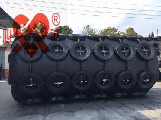 Solid EVA Foam Filled Fenders Offering No Marks Surface Protection for Harbors and Marine Vessels Backed by 24 Months