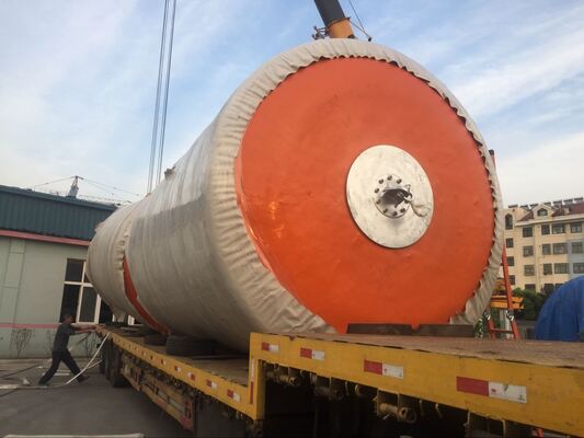 Solid EVA Foam Filled Fenders Offering No Marks Surface Protection for Harbors and Marine Vessels Backed by 24 Months
