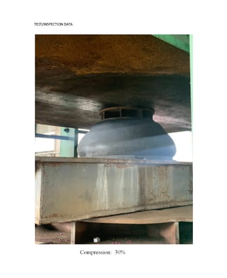 SGS Approved Cone Rubber Fenders Providing Hardness 60-70 Shore A and Weather Resistance Ideal for Marine Berthing Systems