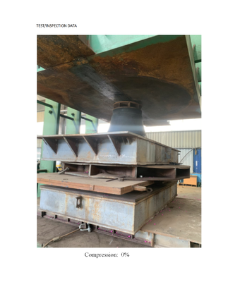 SGS Approved Cone Rubber Fenders Providing Hardness 60-70 Shore A and Weather Resistance Ideal for Marine Berthing Systems