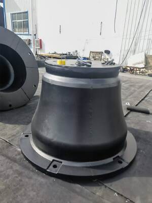 Lifespan 15 to 20 Years Cone Rubber Fender ABS Certified Marine Dock Bumper for Vessel Impact Absorption and Protection