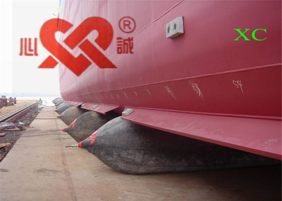 0.05MPa 0.17MPa Inflatable Boat Lift Bags , Marine Airbags For Ship Launching