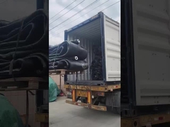 marine rubber airbags loaded into container