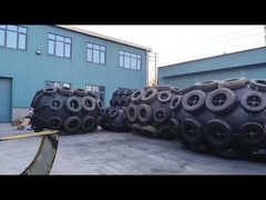 our factory and our Yokohama rubber fender(pneumatic rubber fender)