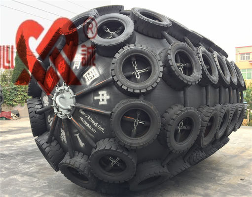 Pneumatic Marine Fenders 3.3x6.5m Yokohama Type Natural Rubber