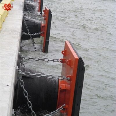 25°C To 80°C Cell Rubber Fenders Black Color With Elongation At Break Exceeding 400 Percent Ideal For Offshore Platforms