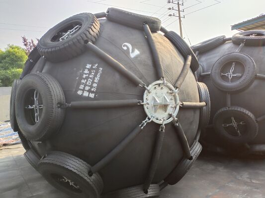 Flame-retardant pneumatic rubber fenderHigh Pressure Technology 10 Years Design Using Life