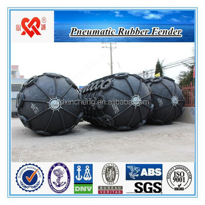 Solid EVA Foam Filled Fenders Offering No Marks Surface Protection for Harbors and Marine Vessels Backed by 24 Months